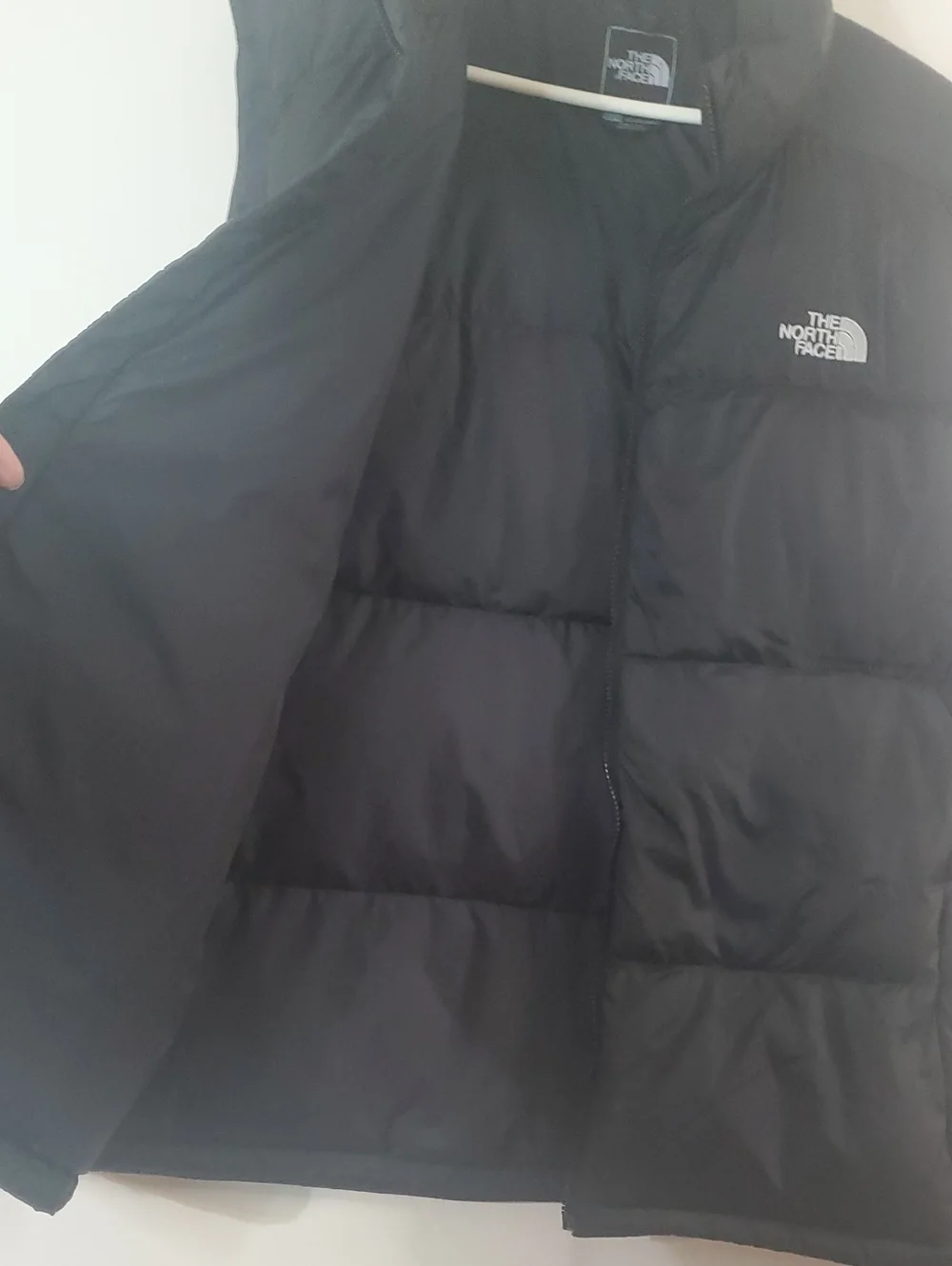 The North Face Mens Black 550 Goose Down Puffer Down Vest Size XL Preppy Outdoor